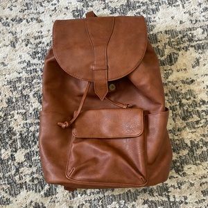 Universal Threads Cinch Leather Backpack